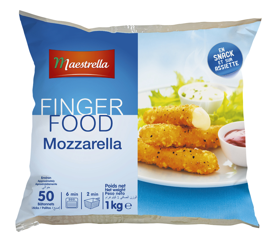 Paluszki Mozzarella panierowane Produkty profesjonalne Maestrella