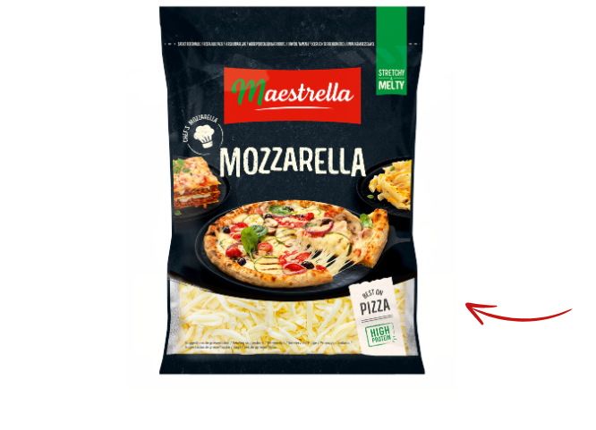 Notre mozzarella, fondante et savoureuse apporte une subtile saveur lactée à tous vos plats du quotidien.