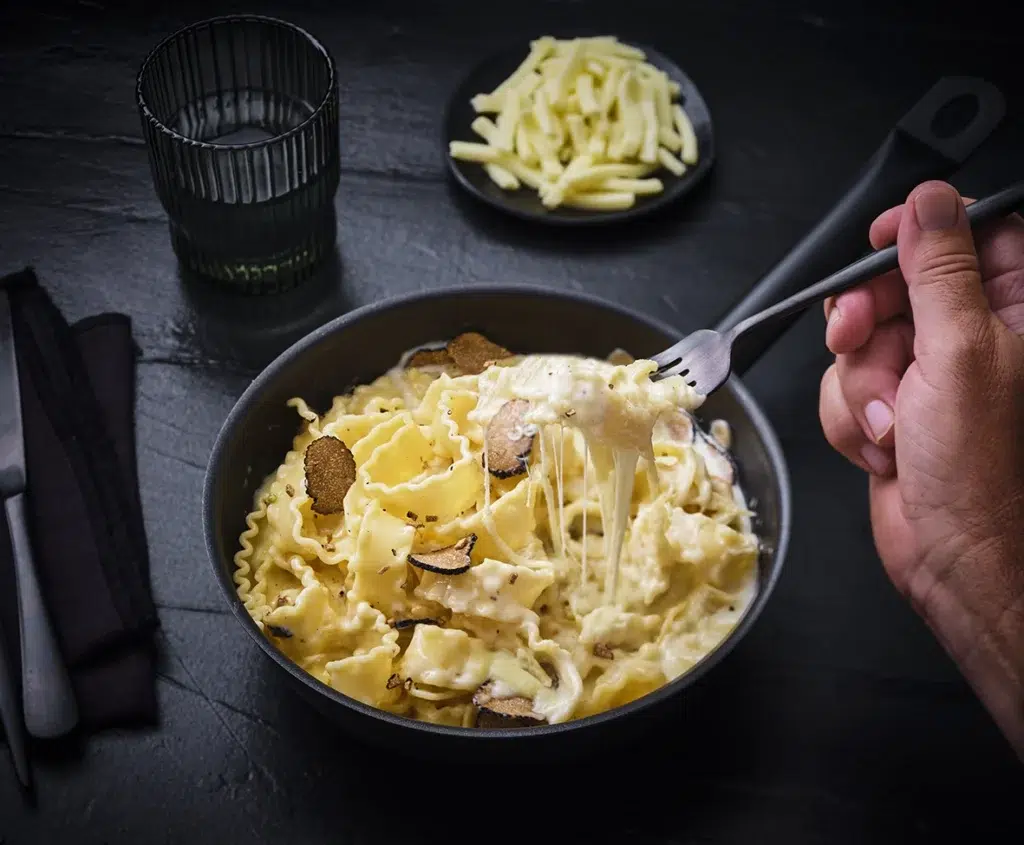 Visuel recette pates truffe